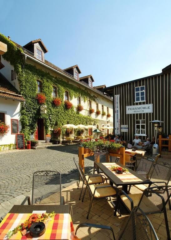 Hotel Zur Fernmuehle Ziegenruck Bagian luar foto